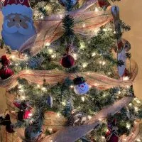 Farmhouse Style Christmas Tree