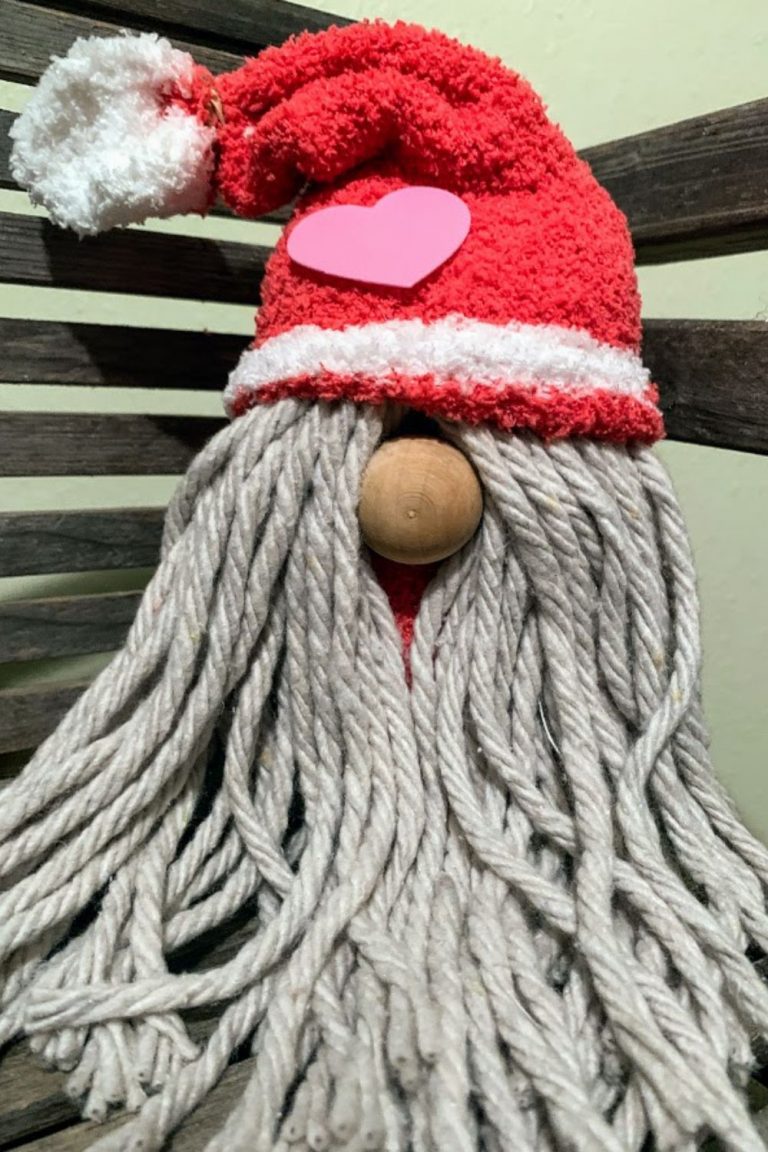 DIY Mop Gnome