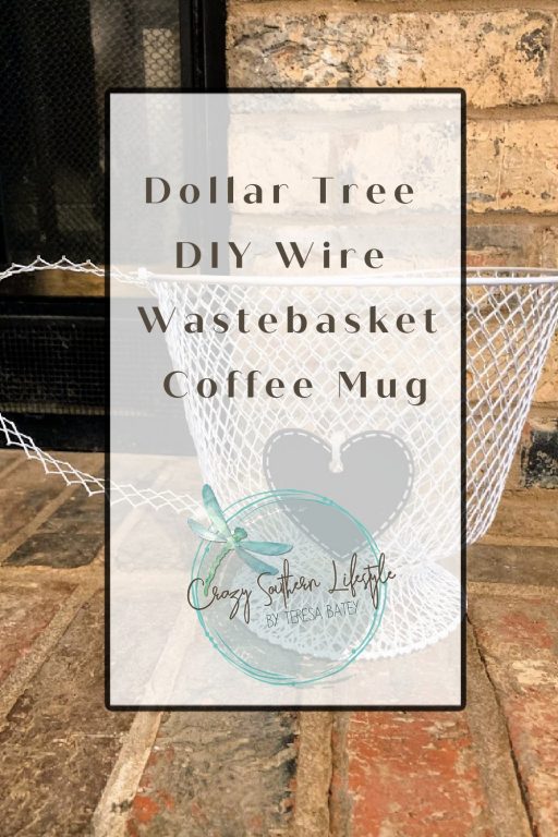 StepbyStep Guide Building Your Own Dollar Tree DIY Wire Wastebasket Coffee Mug
