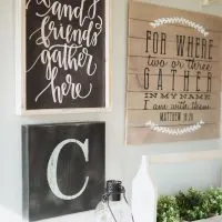 DIY Farmhouse Kitchen Decor