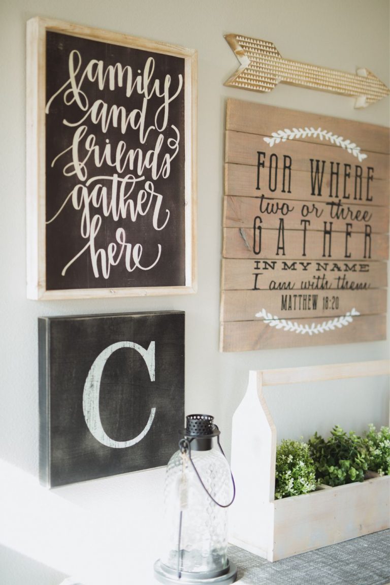 DIY Farmhouse Kitchen Decor