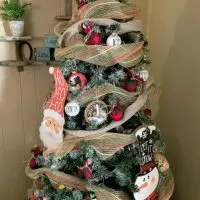 DIY Farmhouse Style Christmas Trees