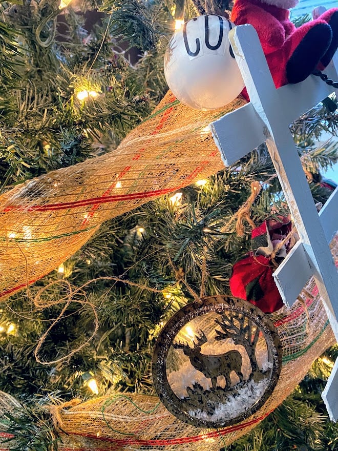 Dollar Tree DIY Christmas Elf Ladder