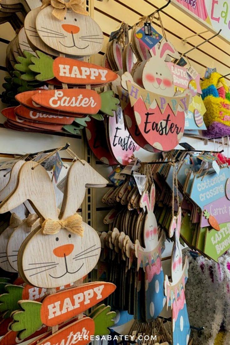 Hop into spring favorite dollar tree easter decor for crafting
