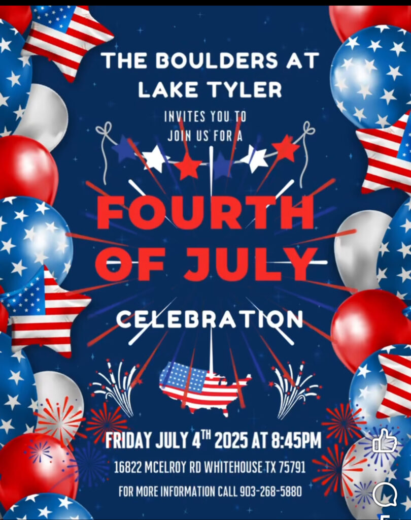 The boulders at lake tyler