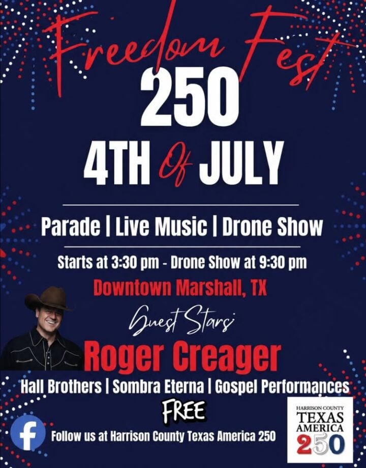 4th of july fireworks across east texas