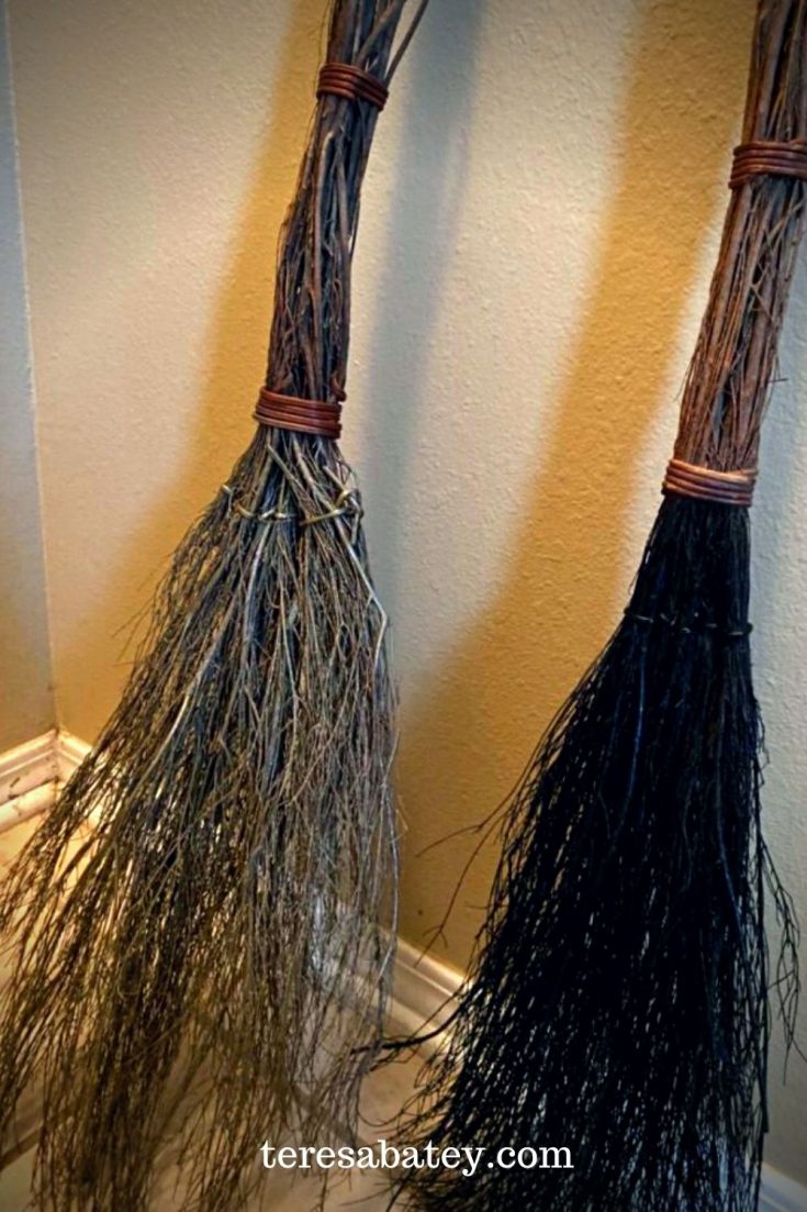DIY Decorated Scented Brooms