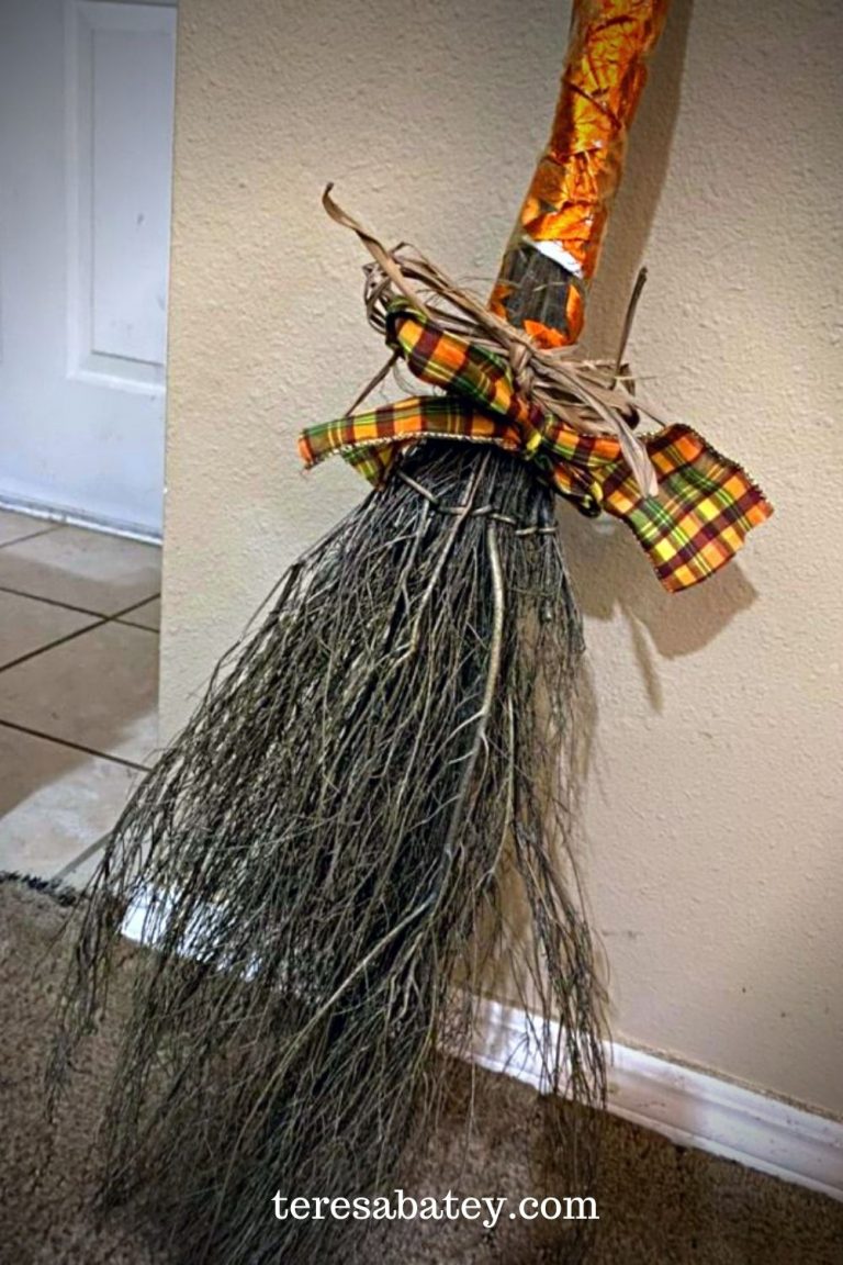 DIY Decorated Scented Brooms