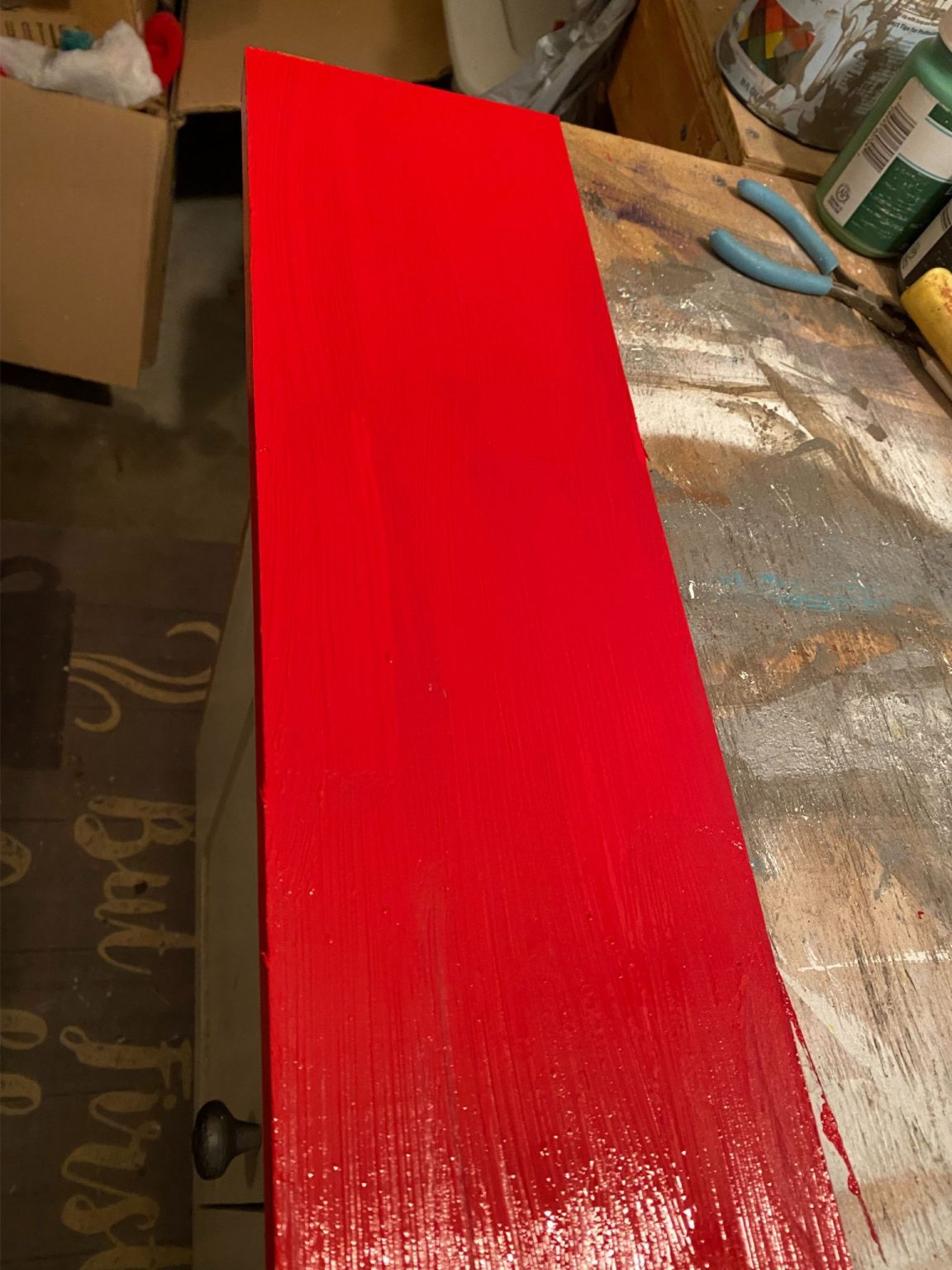 From Plain To Weathered How To Distress Wood With Candle Wax