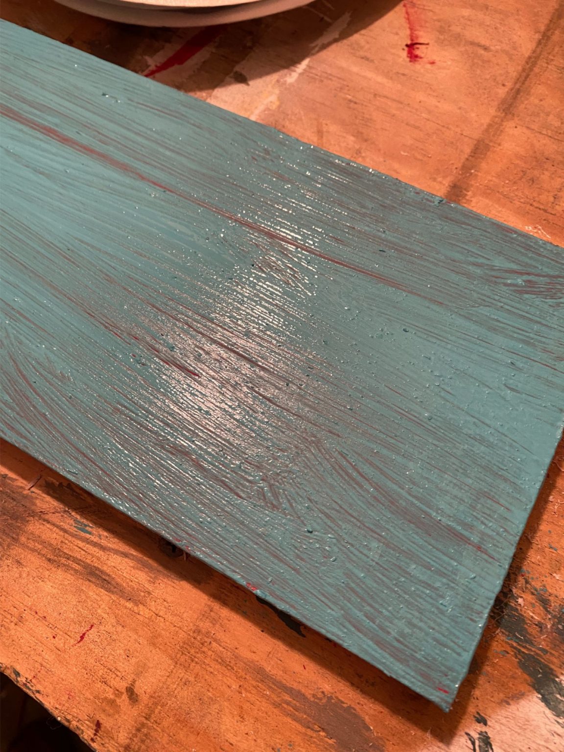 From Plain To Weathered How To Distress Wood With Candle Wax