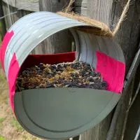 DIY Coffee Can Bird Feeder