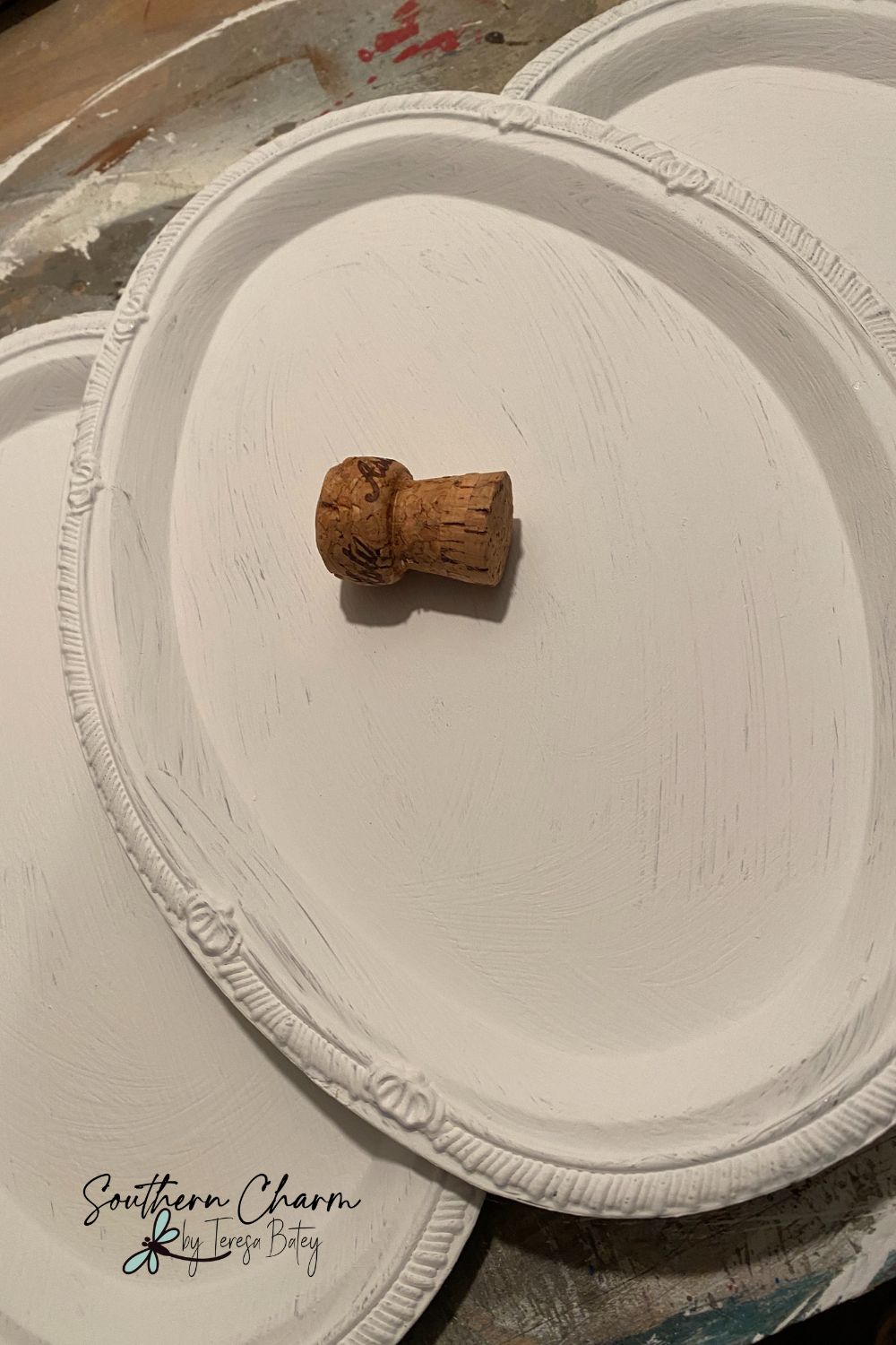 BudgetFriendly Fall Decorating DIY Dollar Tree Silver Platter Pumpkin