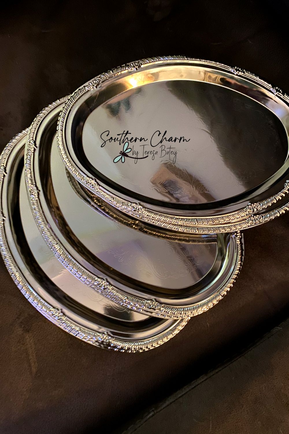 BudgetFriendly Fall Decorating DIY Dollar Tree Silver Platter Pumpkin