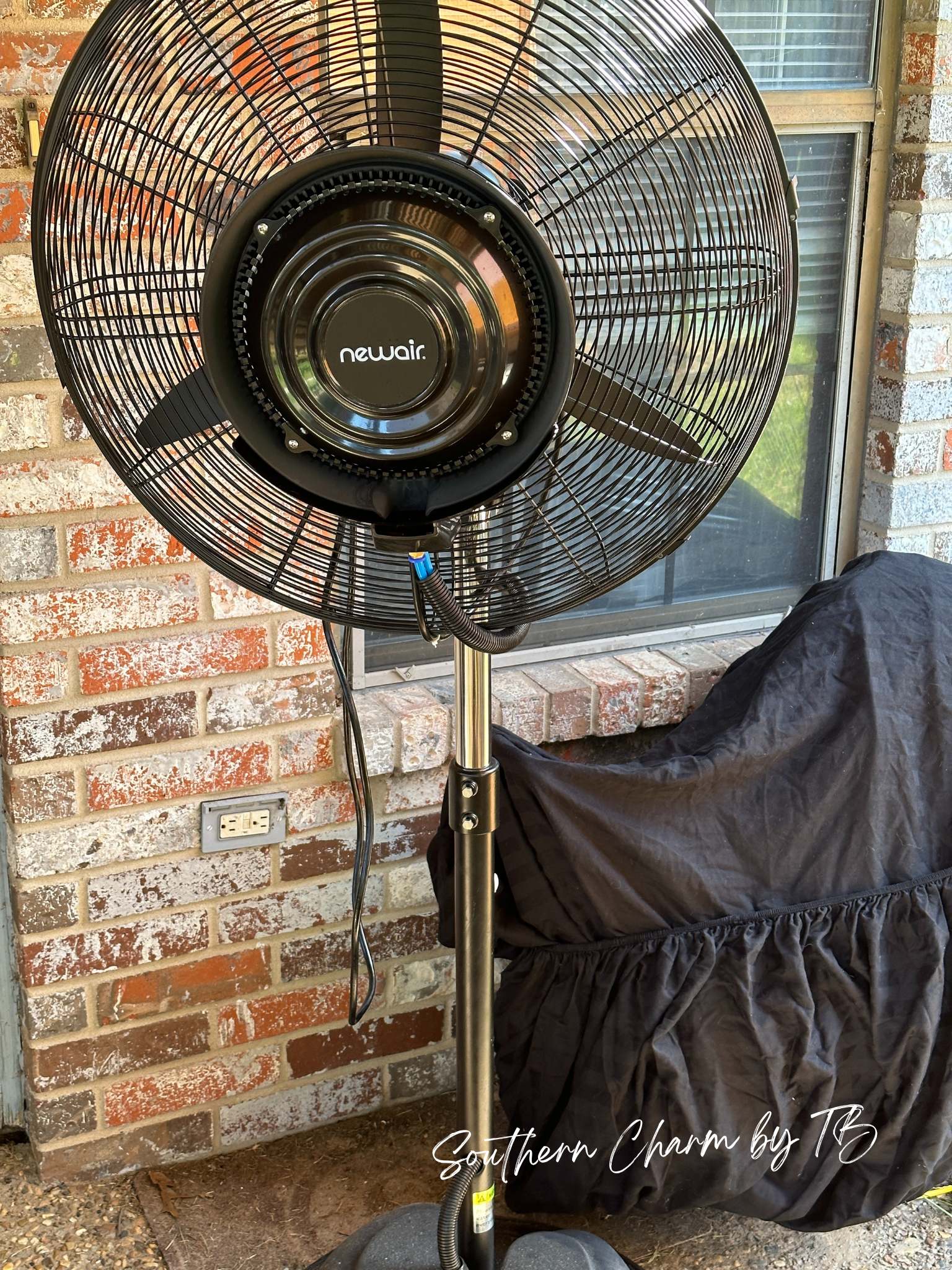 Stay Comfortable And Beat The Heat With The Newair Pedestal Misting Fan