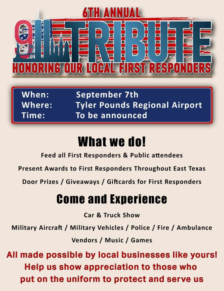 2024 9/11 Tribute Honoring Our Local First Responders Car & Truck Show