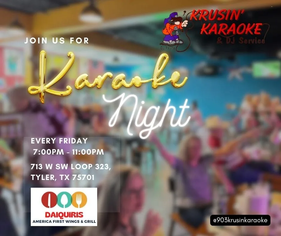 Things to Do in Tyler & East Texas This Weekend - karaoke