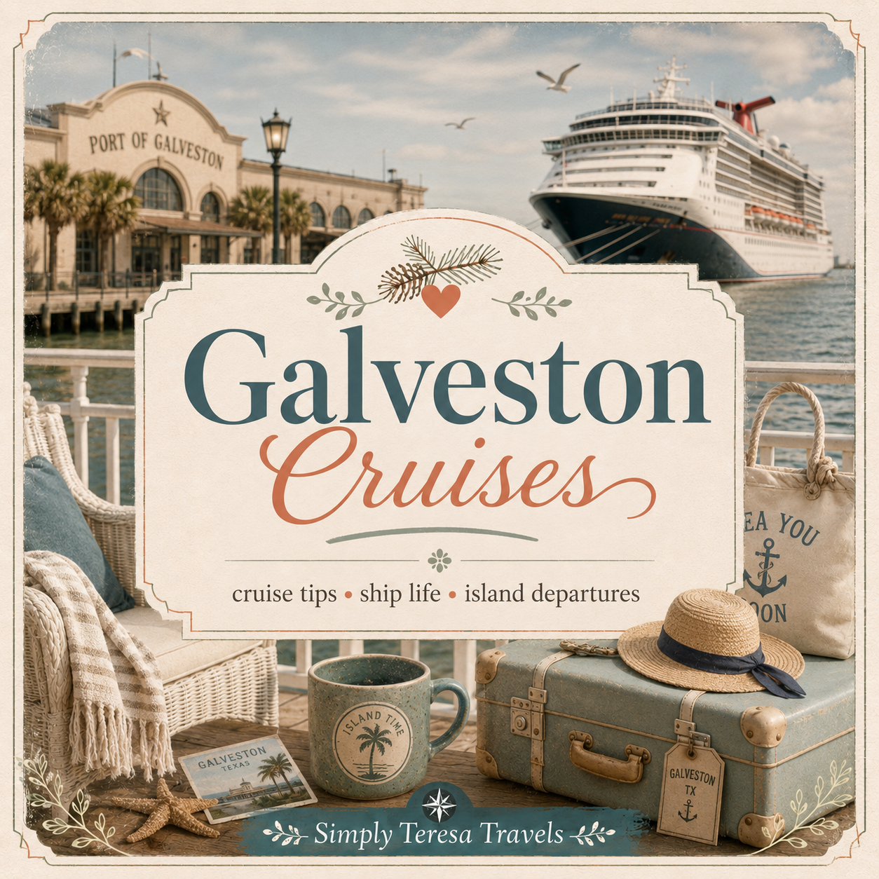Galveston Cruises1 Galveston Cruises - Simply Teresa Travels