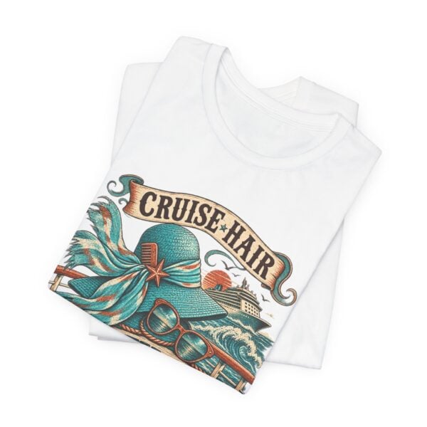 Cruise Hair Salty Air Tee – Beach Vacation Graphic T-Shirt - Image 3
