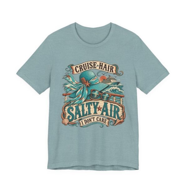 Cruise Hair Salty Air Tee – Beach Vacation Graphic T-Shirt - Image 33