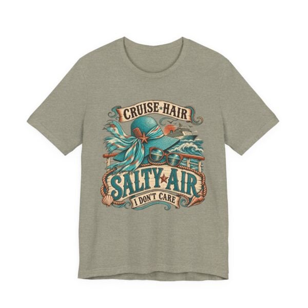 Cruise Hair Salty Air Tee – Beach Vacation Graphic T-Shirt - Image 25
