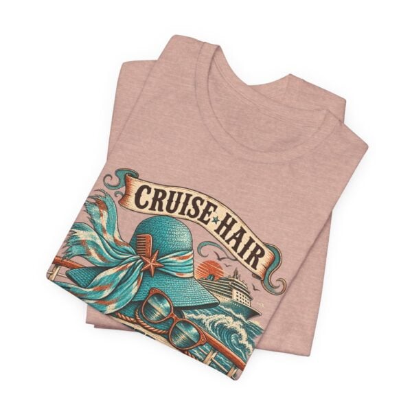 Cruise Hair Salty Air Tee – Beach Vacation Graphic T-Shirt - Image 7