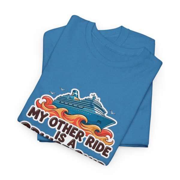 Cruise Ship Tee - "My Other Ride Is A Cruise Ship" Graphic T-Shirt - Image 11