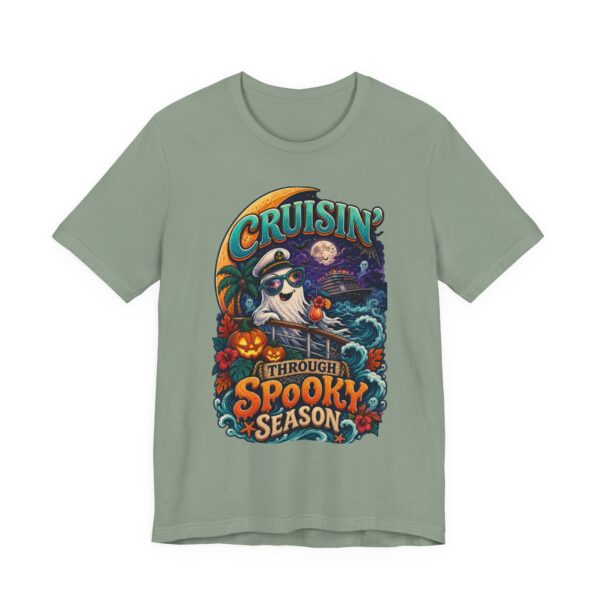Spooky Season Cruise T-Shirt — 'Cruisin' Through Spooky Season' Halloween Tee - Image 17