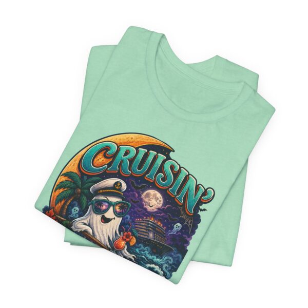 Spooky Season Cruise T-Shirt — 'Cruisin' Through Spooky Season' Halloween Tee - Image 35