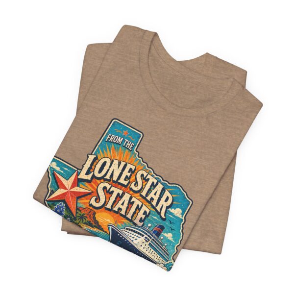 Texas Nautical Tee — "Lone Star State to the Open Sea" Vintage Cruise Shirt - Image 15