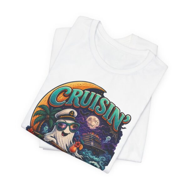 Spooky Season Cruise T-Shirt — 'Cruisin' Through Spooky Season' Halloween Tee - Image 3