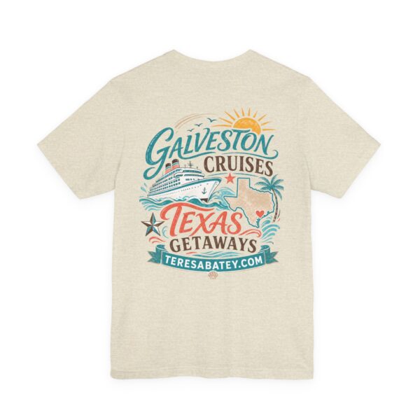 Galveston Cruises Texas Getaways T-Shirt - Image 34