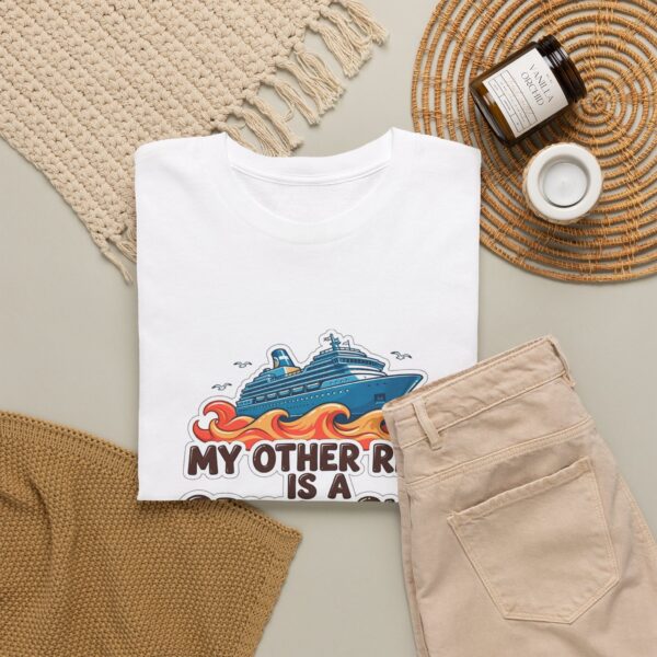 Cruise Ship Tee - "My Other Ride Is A Cruise Ship" Graphic T-Shirt - Image 4