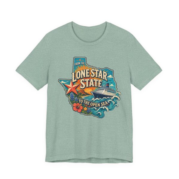 Texas Nautical Tee — "Lone Star State to the Open Sea" Vintage Cruise Shirt - Image 21