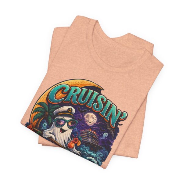 Spooky Season Cruise T-Shirt — 'Cruisin' Through Spooky Season' Halloween Tee - Image 11