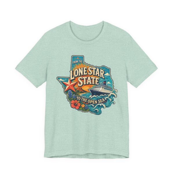 Texas Nautical Tee — "Lone Star State to the Open Sea" Vintage Cruise Shirt - Image 17