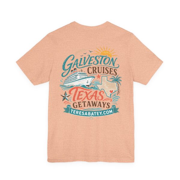 Galveston Cruises Texas Getaways T-Shirt - Image 22