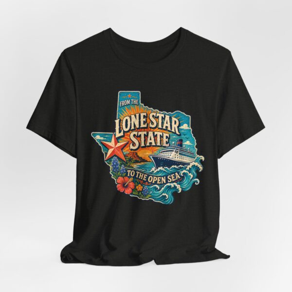Texas Nautical Tee — "Lone Star State to the Open Sea" Vintage Cruise Shirt - Image 40