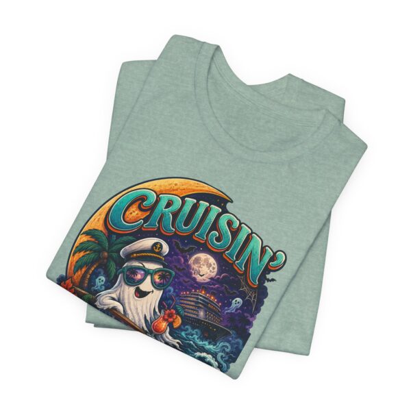 Spooky Season Cruise T-Shirt — 'Cruisin' Through Spooky Season' Halloween Tee - Image 31