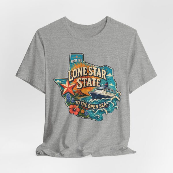 Texas Nautical Tee — "Lone Star State to the Open Sea" Vintage Cruise Shirt - Image 28