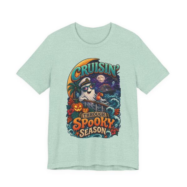 Spooky Season Cruise T-Shirt — 'Cruisin' Through Spooky Season' Halloween Tee - Image 21