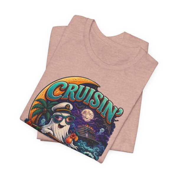 Spooky Season Cruise T-Shirt — 'Cruisin' Through Spooky Season' Halloween Tee - Image 7