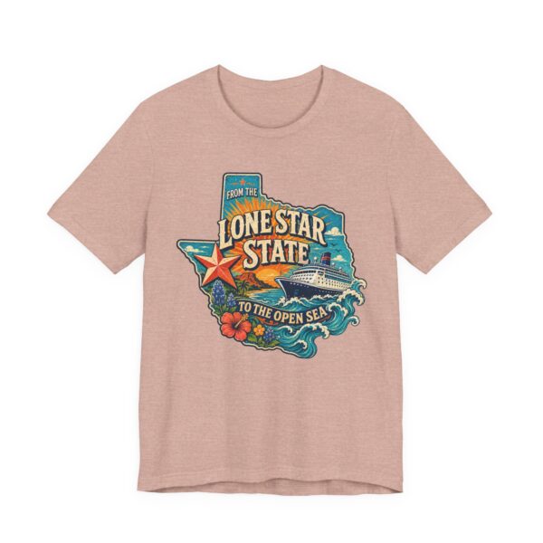 Texas Nautical Tee — "Lone Star State to the Open Sea" Vintage Cruise Shirt - Image 5