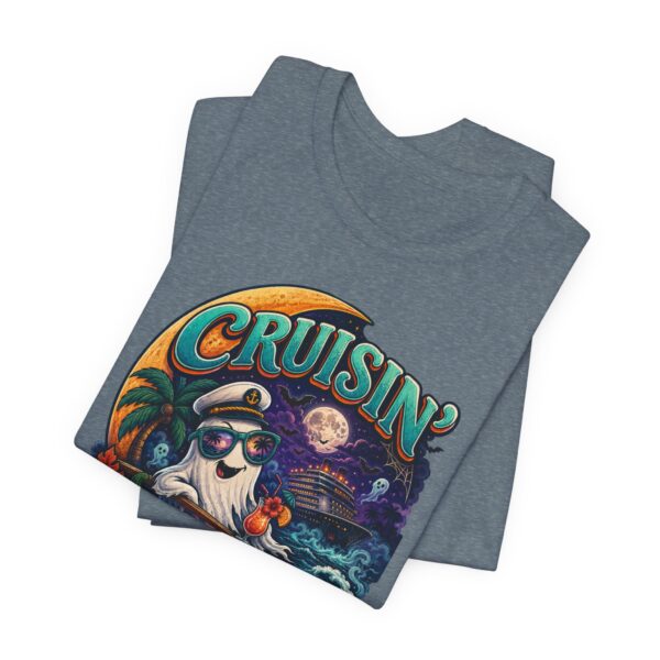 Spooky Season Cruise T-Shirt — 'Cruisin' Through Spooky Season' Halloween Tee - Image 43