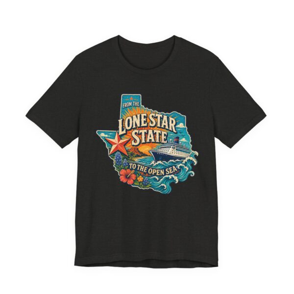 Texas Nautical Tee — "Lone Star State to the Open Sea" Vintage Cruise Shirt - Image 37