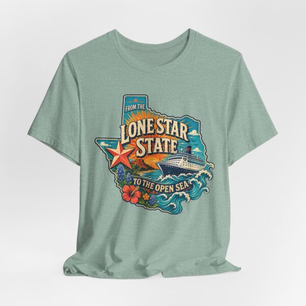 Texas Nautical Tee — "Lone Star State to the Open Sea" Vintage Cruise Shirt - Image 24