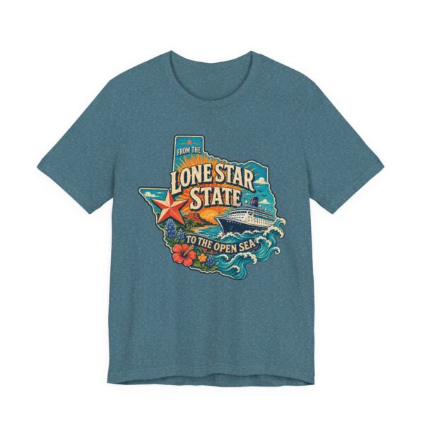 Texas Nautical Tee — "Lone Star State to the Open Sea" Vintage Cruise Shirt - Image 29