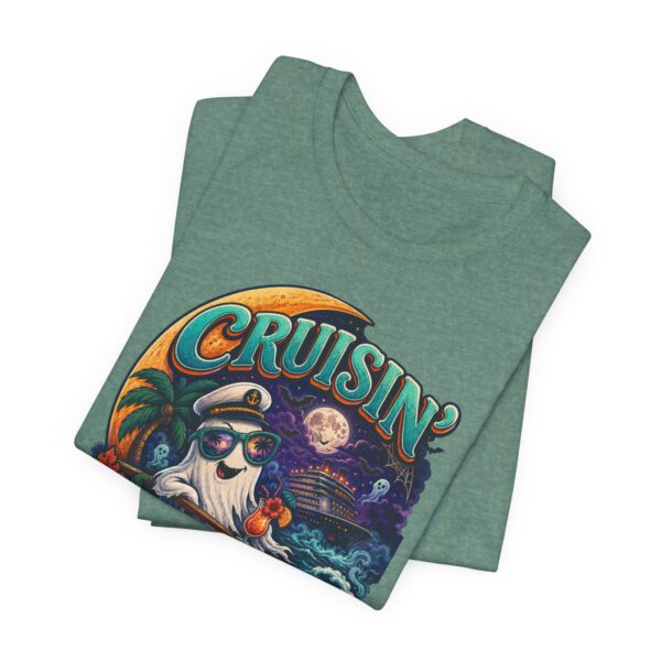Spooky Season Cruise T-Shirt — 'Cruisin' Through Spooky Season' Halloween Tee - Image 27