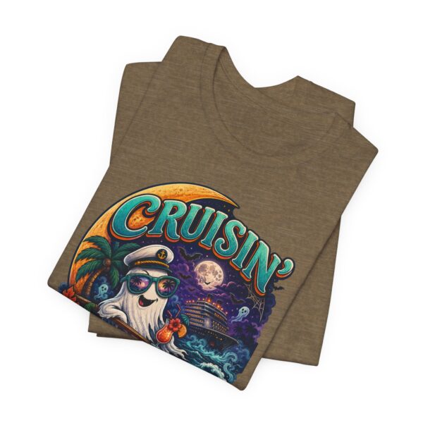 Spooky Season Cruise T-Shirt — 'Cruisin' Through Spooky Season' Halloween Tee - Image 15
