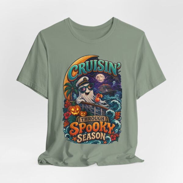 Spooky Season Cruise T-Shirt — 'Cruisin' Through Spooky Season' Halloween Tee - Image 20