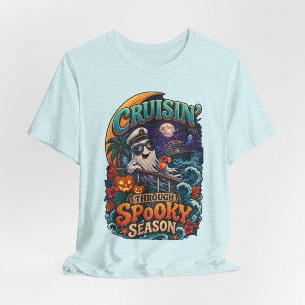 Spooky Season Cruise T-Shirt — 'Cruisin' Through Spooky Season' Halloween Tee - Image 40